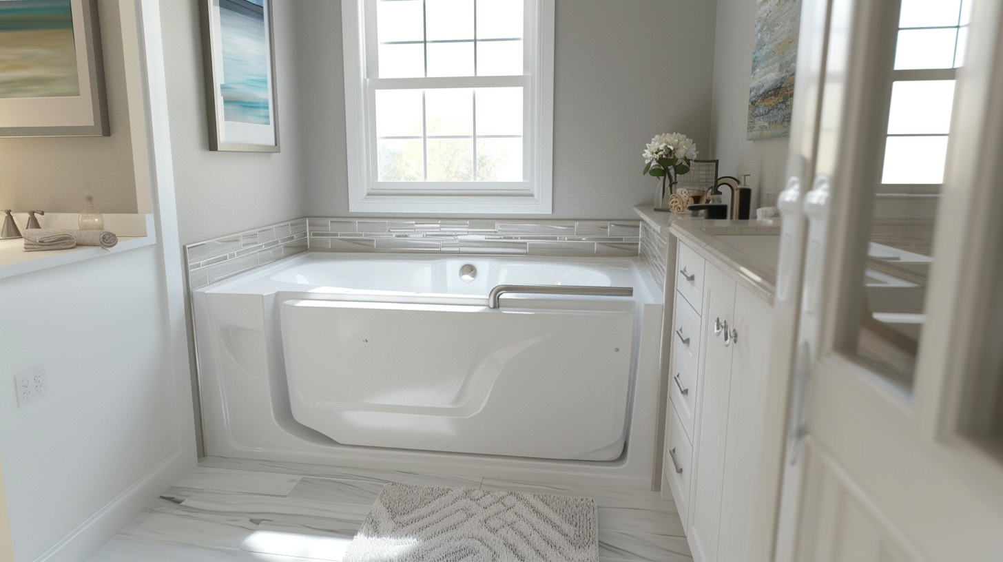 Accessible bathroom remodel