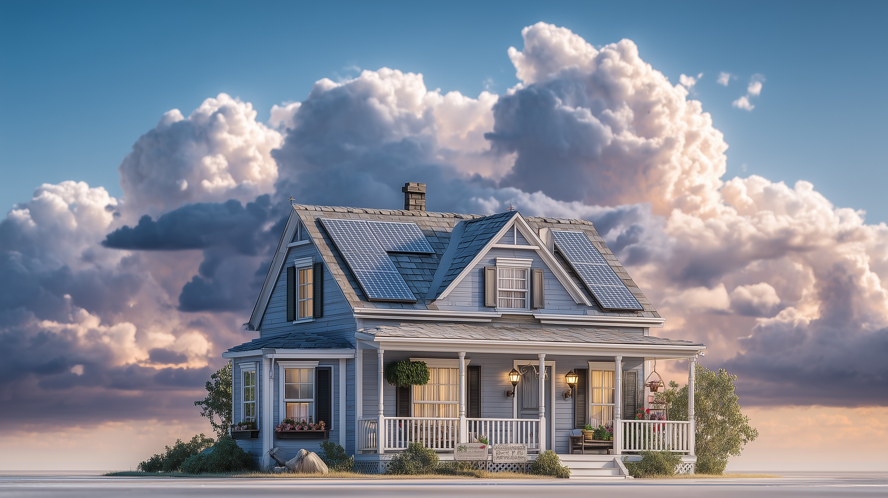 Suburban home served by local pest control professionals